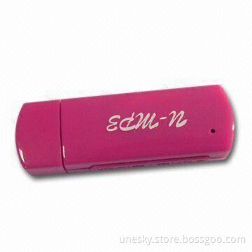 Multifunction USB Flash Drive with 512MB to 4GB Storage Capacities and 10 Years Data Retention